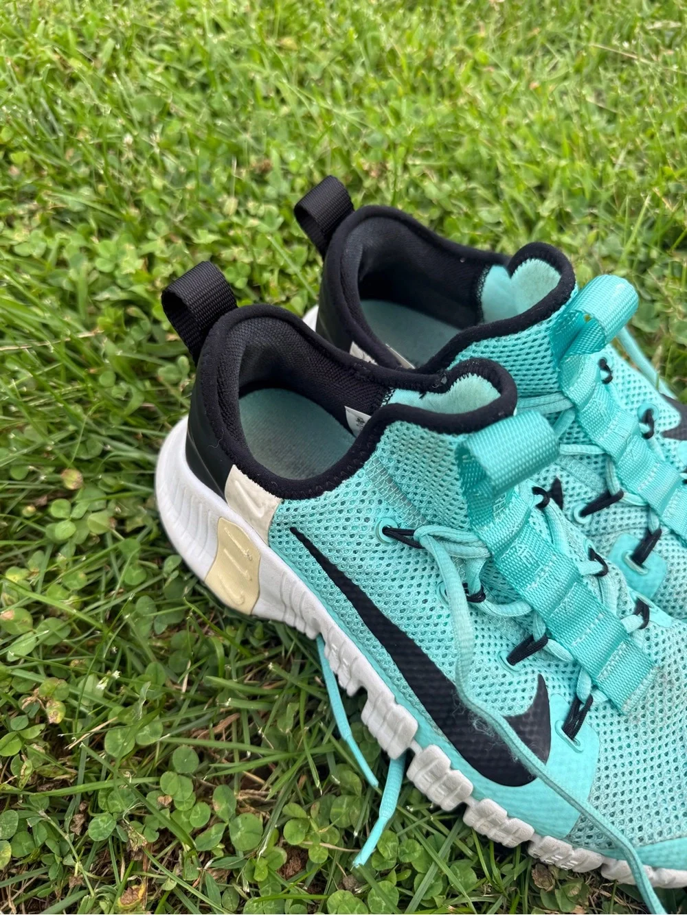 Nike Free Metcon 3 Women’s Training Shoes Aqua Black Size 9.5